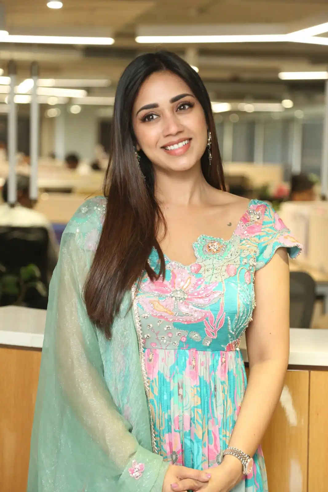 Vishwak Sen Nivetha Pethuraj at Das Ka Dhamki press meet