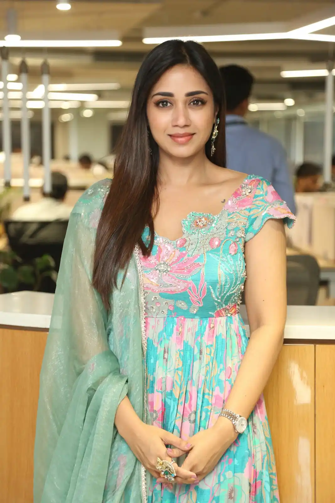 Vishwak Sen Nivetha Pethuraj at Das Ka Dhamki press meet