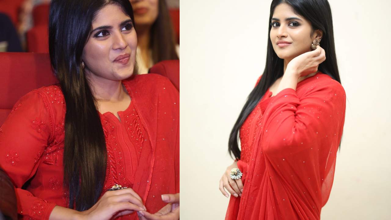 Megha Akash : రావణాసుర ప్రీ రిలీజ్ ఈవెంట్ లో మేఘ ఆకాష్ సందడి..