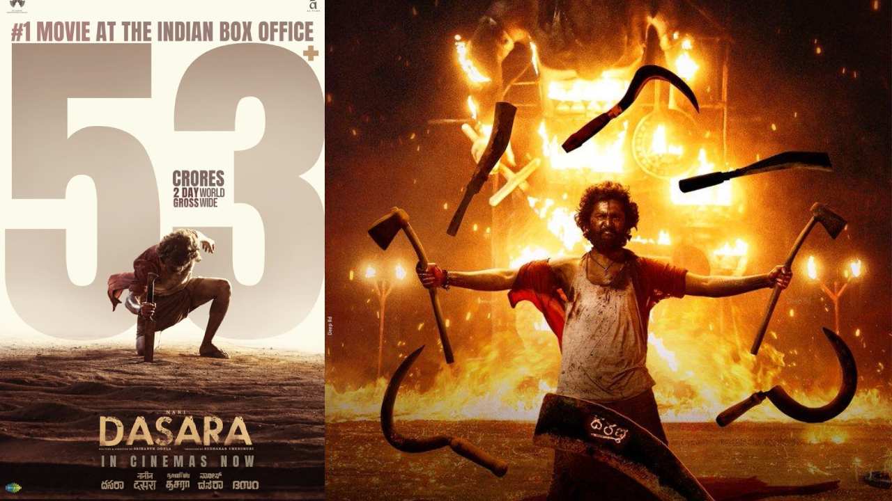 Dasara Collections : రెండు రోజుల్లో దసరా 53 కోట్ల కలెక్షన్స్.. ఇదే కంటిన్యూ అయితే నాని ఫస్ట్ 100 కోట్లు గ్యారెంటీ..