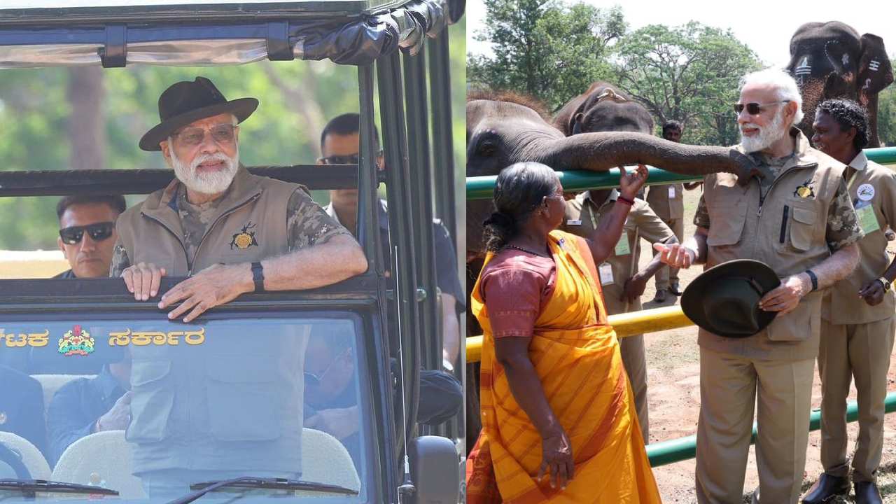 Narendra Modi :  బందిపూర్, మూడుమలై టైగర్ రిజర్వ్‌లలో నరేంద్రమోదీ సందర్శన.. మోదీ వైల్డ్ లైఫ్ స్పెషల్ గ్యాలరీ..