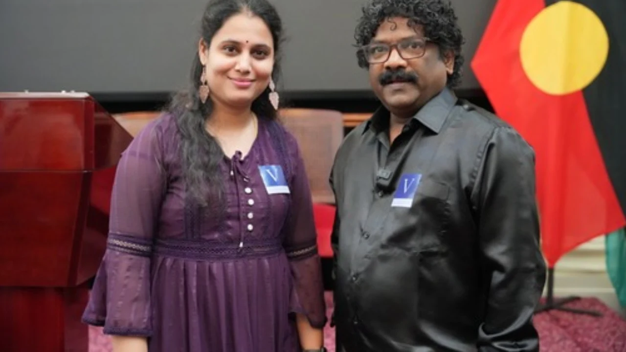 oscar winner Chandrabose felicitated by australia government