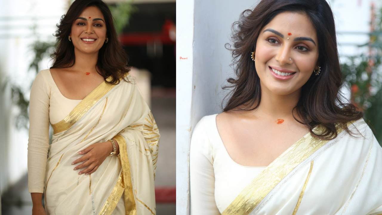 Samyuktha Menon : చీరకట్టులో అదరగొట్టిన మలయాళీ ముద్దుగుమ్మ