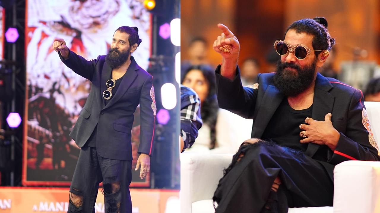Vikram Stylish looks : ఏం స్టైల్ రా బాబు.. అల్ట్రా స్టైలిష్ లుక్స్‌లో విక్రమ్..