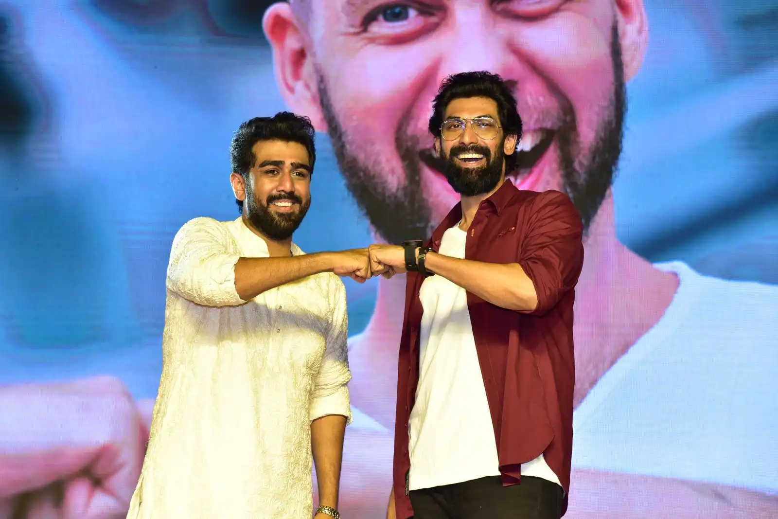 Director Teja and Abhiram Ahimsa Movie Pre Release Event at Chirala