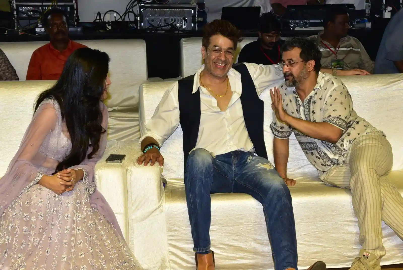 Director Teja and Abhiram Ahimsa Movie Pre Release Event at Chirala