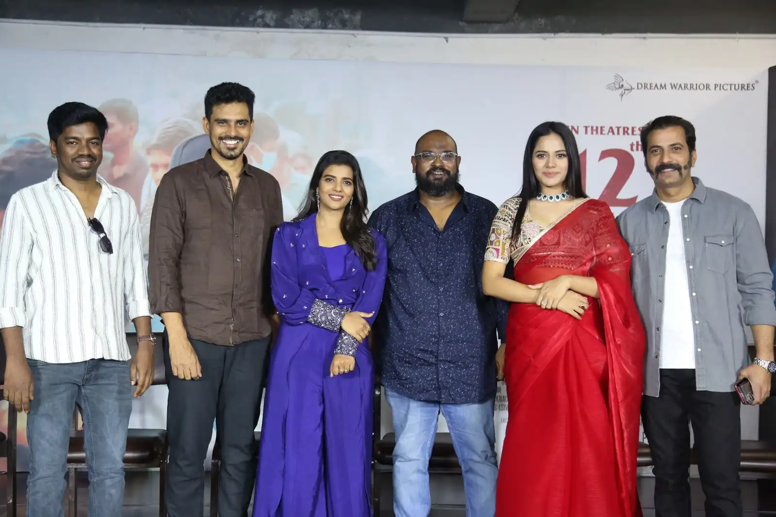 Aishwarya Rajesh Aishwarya Dutta Photos at Farhana movie press meet