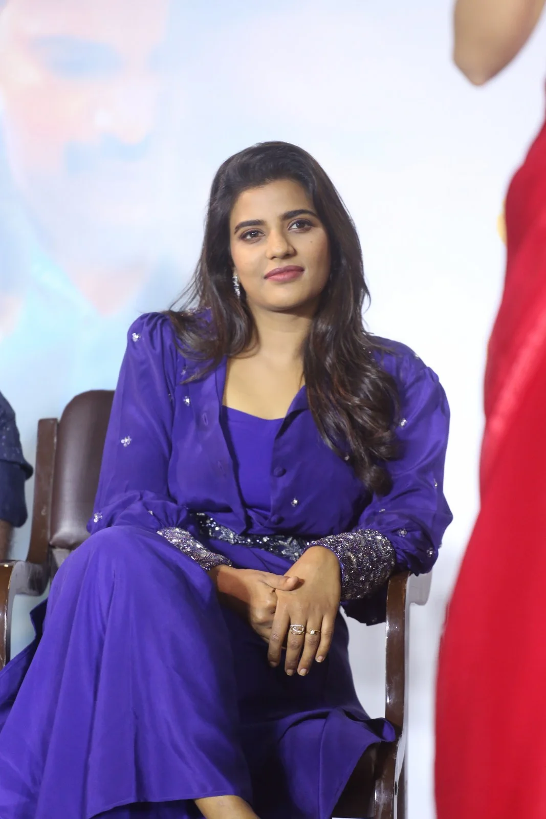 Aishwarya Rajesh Aishwarya Dutta Photos at Farhana movie press meet