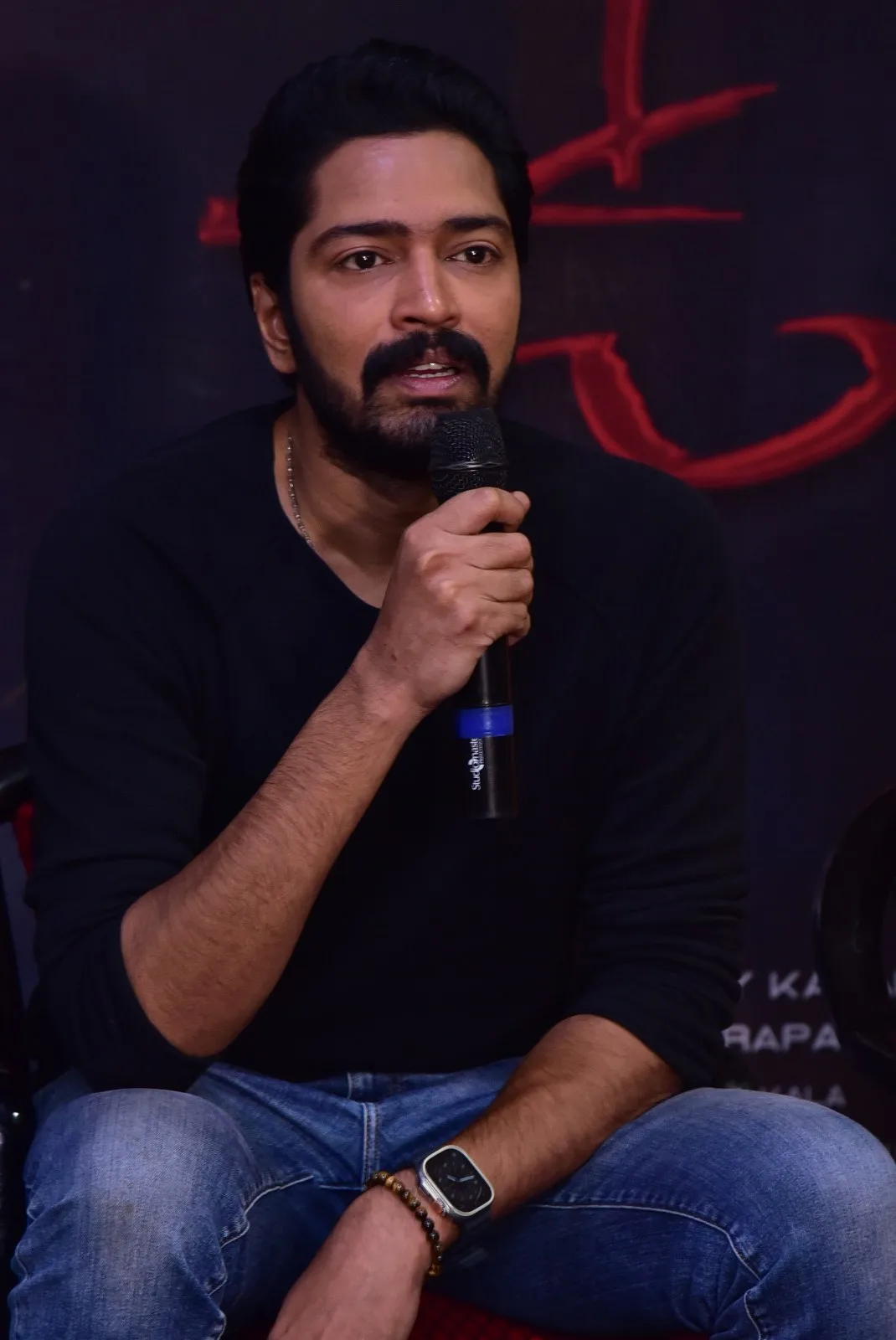 Allari Naresh Mirna Menon photos at Ugram promotions