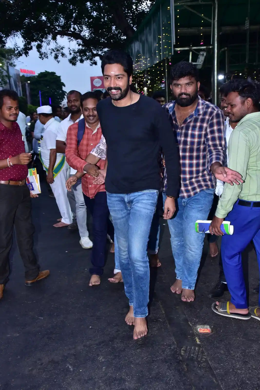 Allari Naresh Mirna Menon photos at Ugram promotions