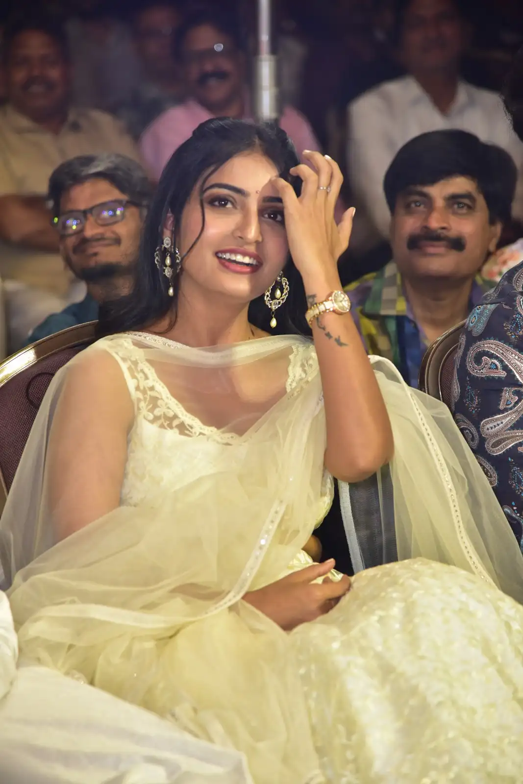 Ananya Nagalla Shines at Malli Pelli Pre Release Event