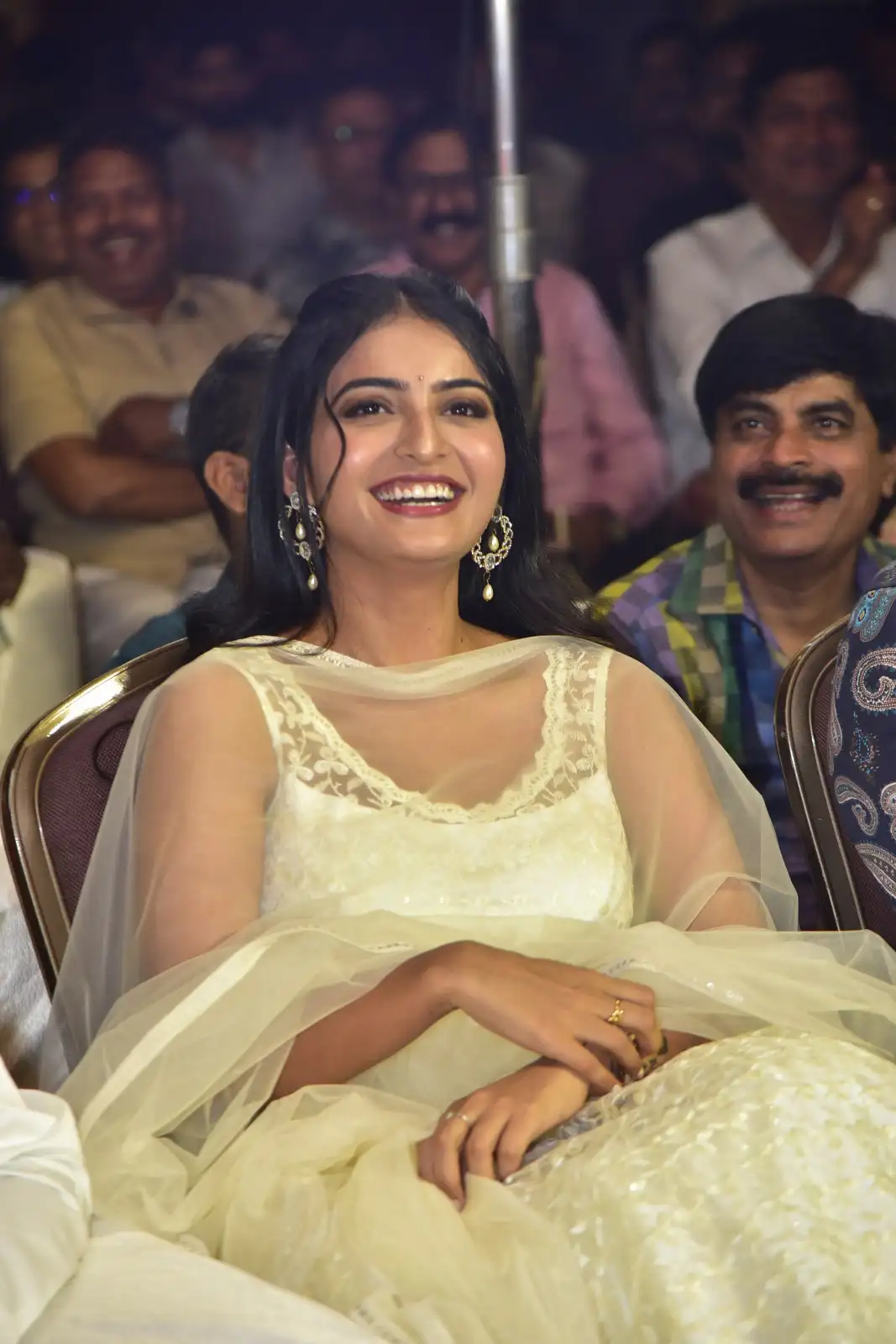 Ananya Nagalla Shines at Malli Pelli Pre Release Event