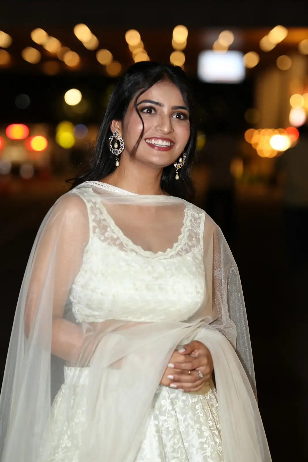 Ananya Nagalla Shines at Malli Pelli Pre Release Event