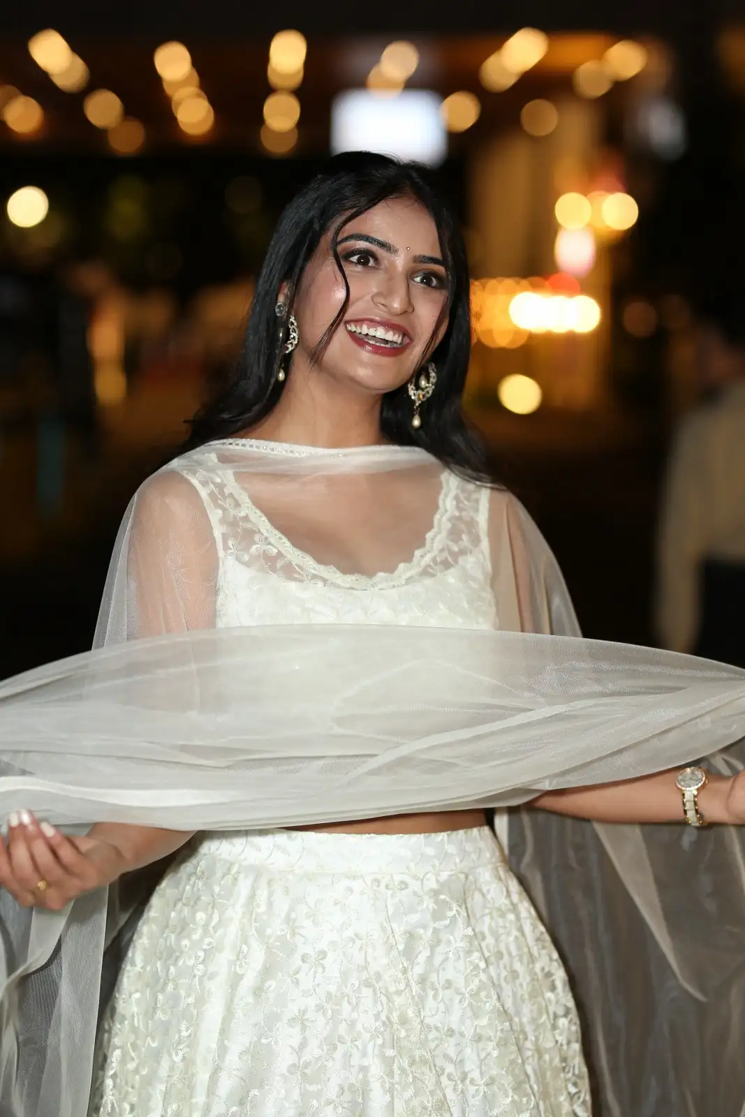 Ananya Nagalla Shines at Malli Pelli Pre Release Event