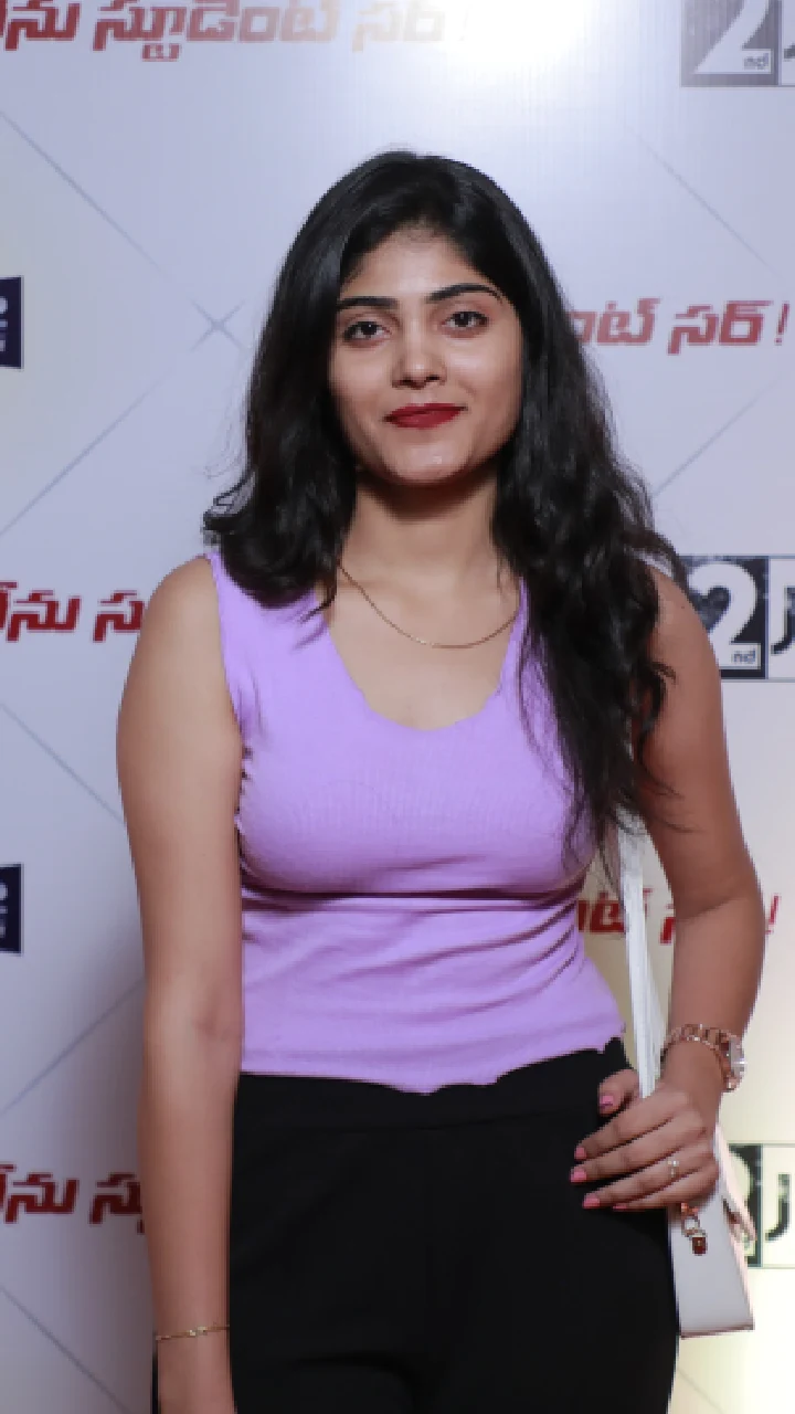 Bellamkonda Ganesh Nenu Student Sir evening party with influencers photos