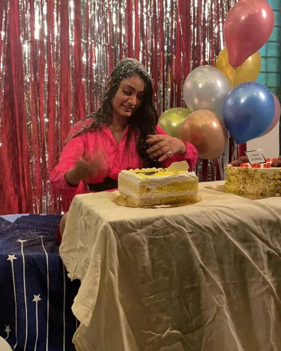 Actress Chandni Rao Birthday Celebrations