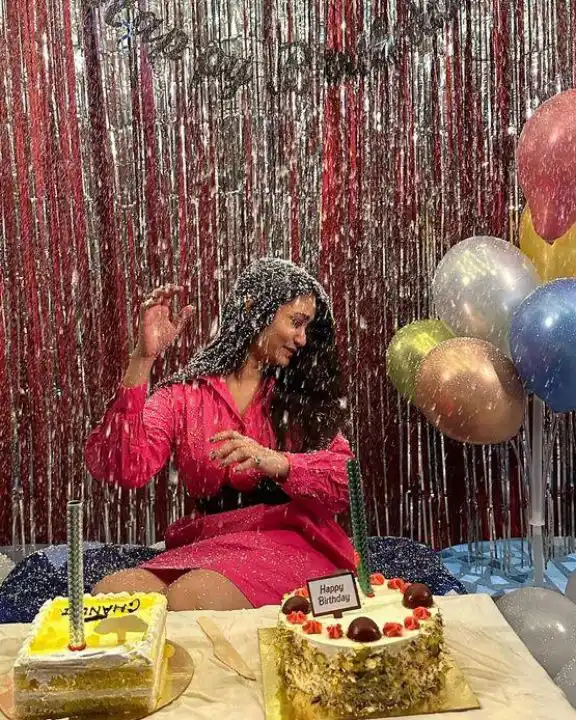 Actress Chandni Rao Birthday Celebrations