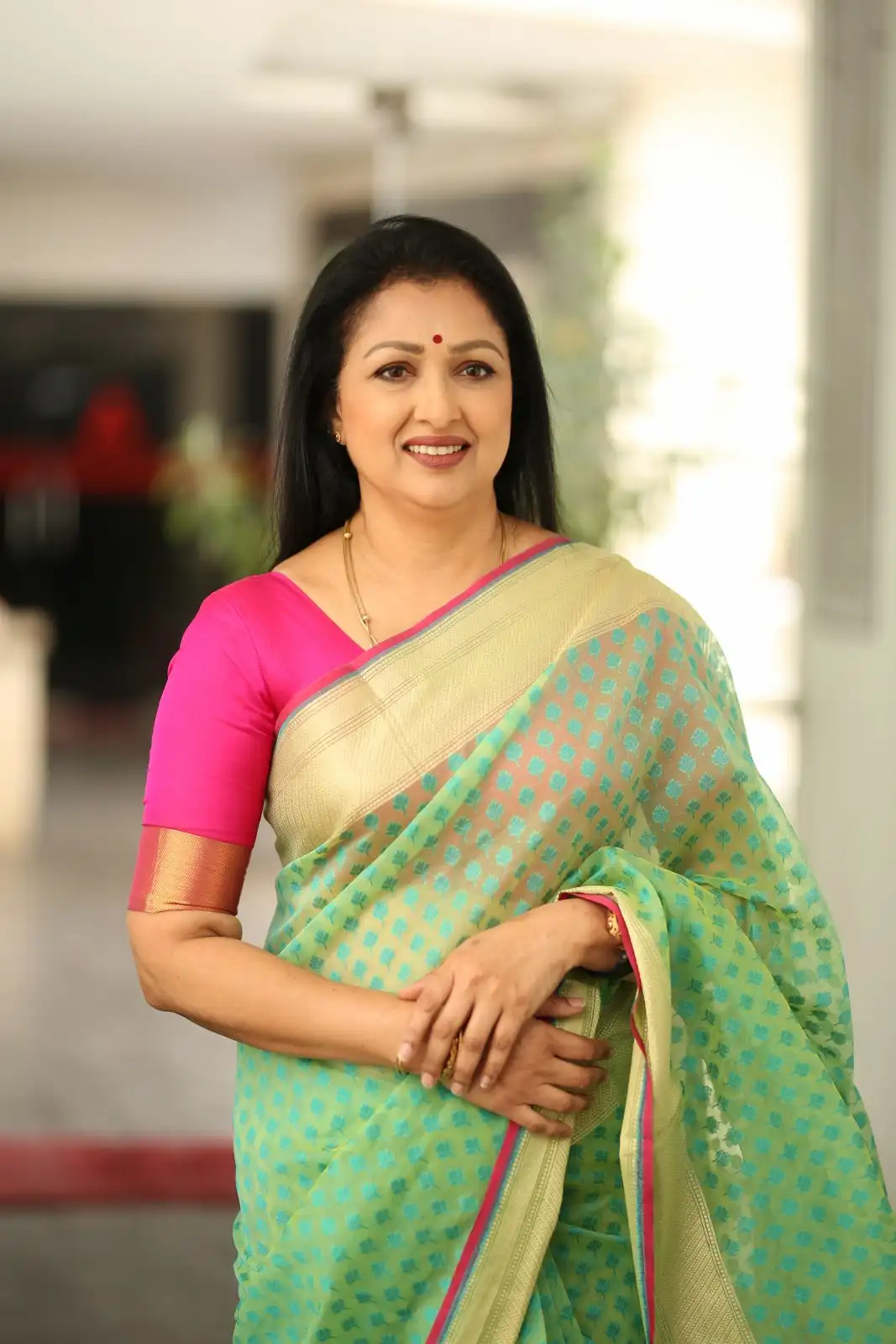 Gautami Photo shoot in Anni Manchi Shakunamule Movie Promotions