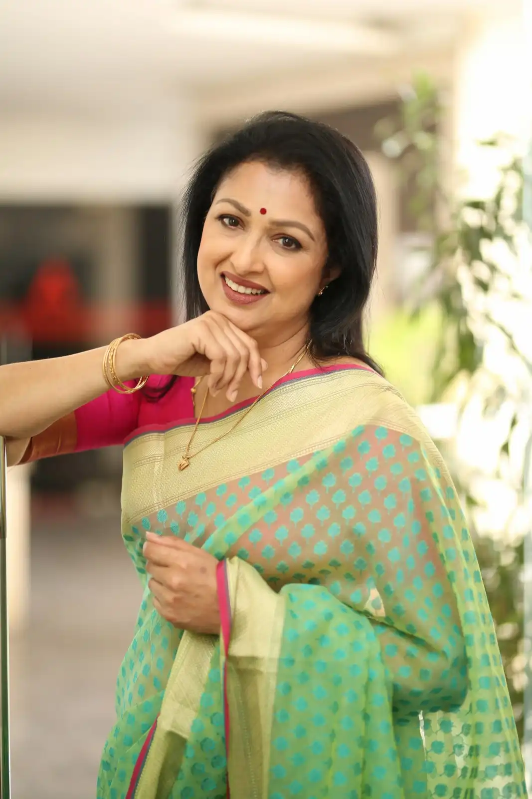 Gautami Photo shoot in Anni Manchi Shakunamule Movie Promotions