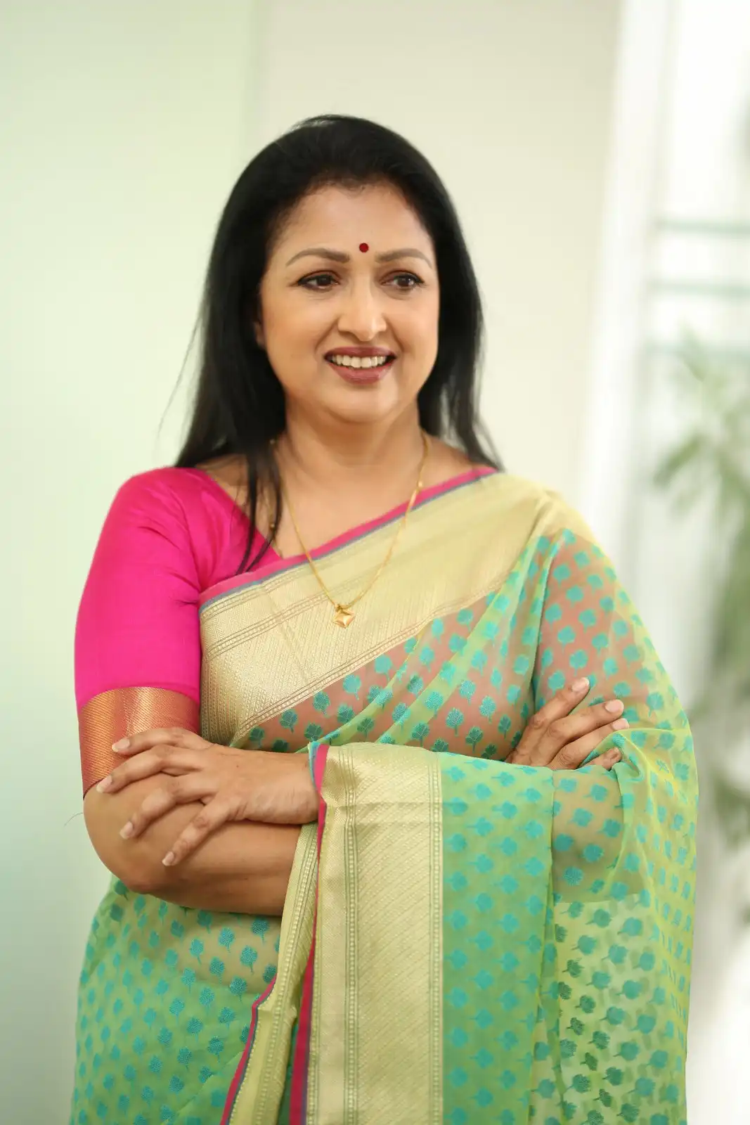 Gautami Photo shoot in Anni Manchi Shakunamule Movie Promotions