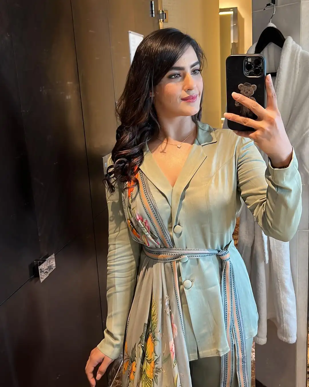 Kavya Thapar cute looks in Movie Promotions