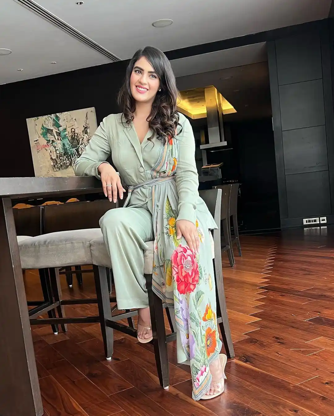 Kavya Thapar cute looks in Movie Promotions