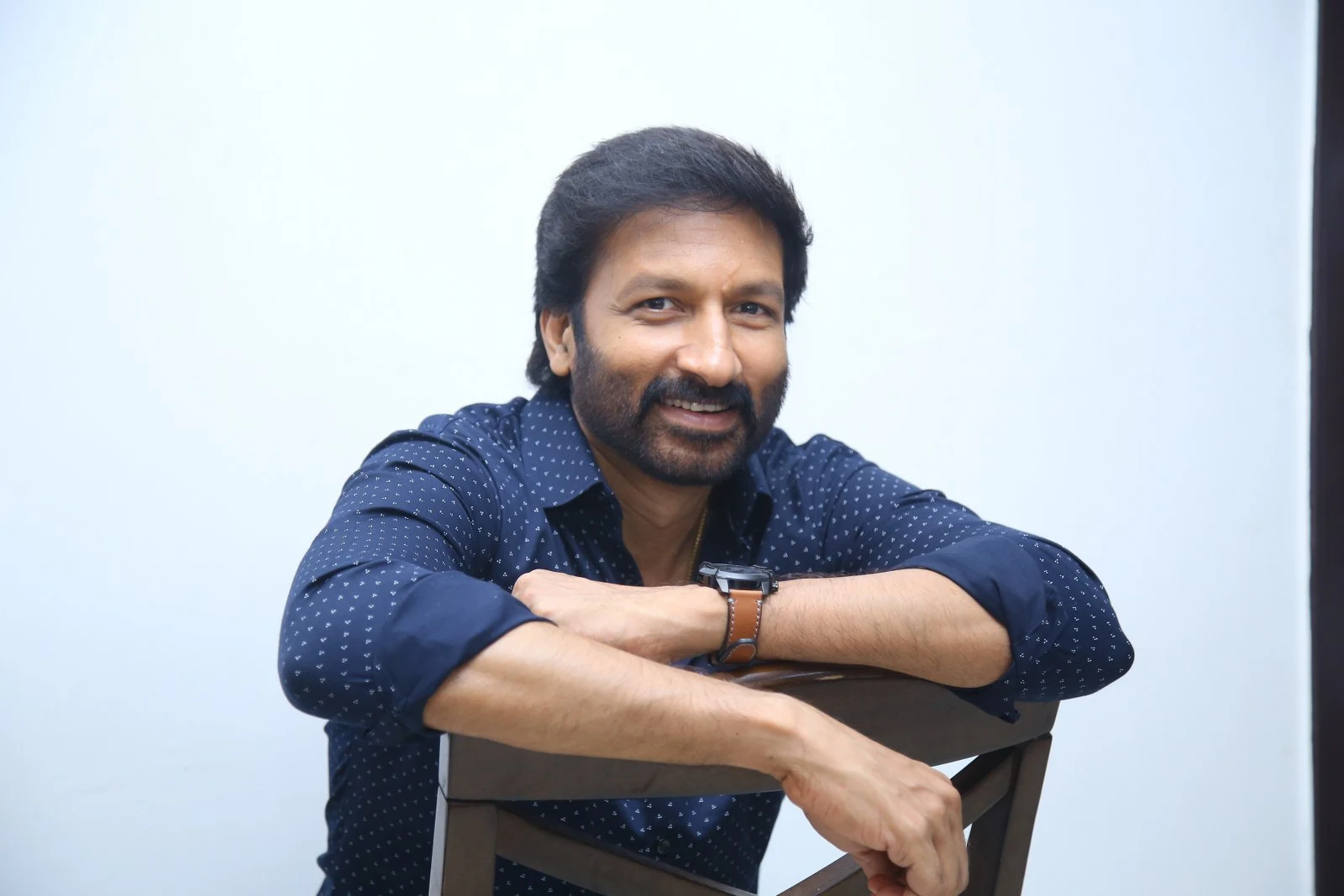 Macho Star Gopichand photos in Ramabanam promotions