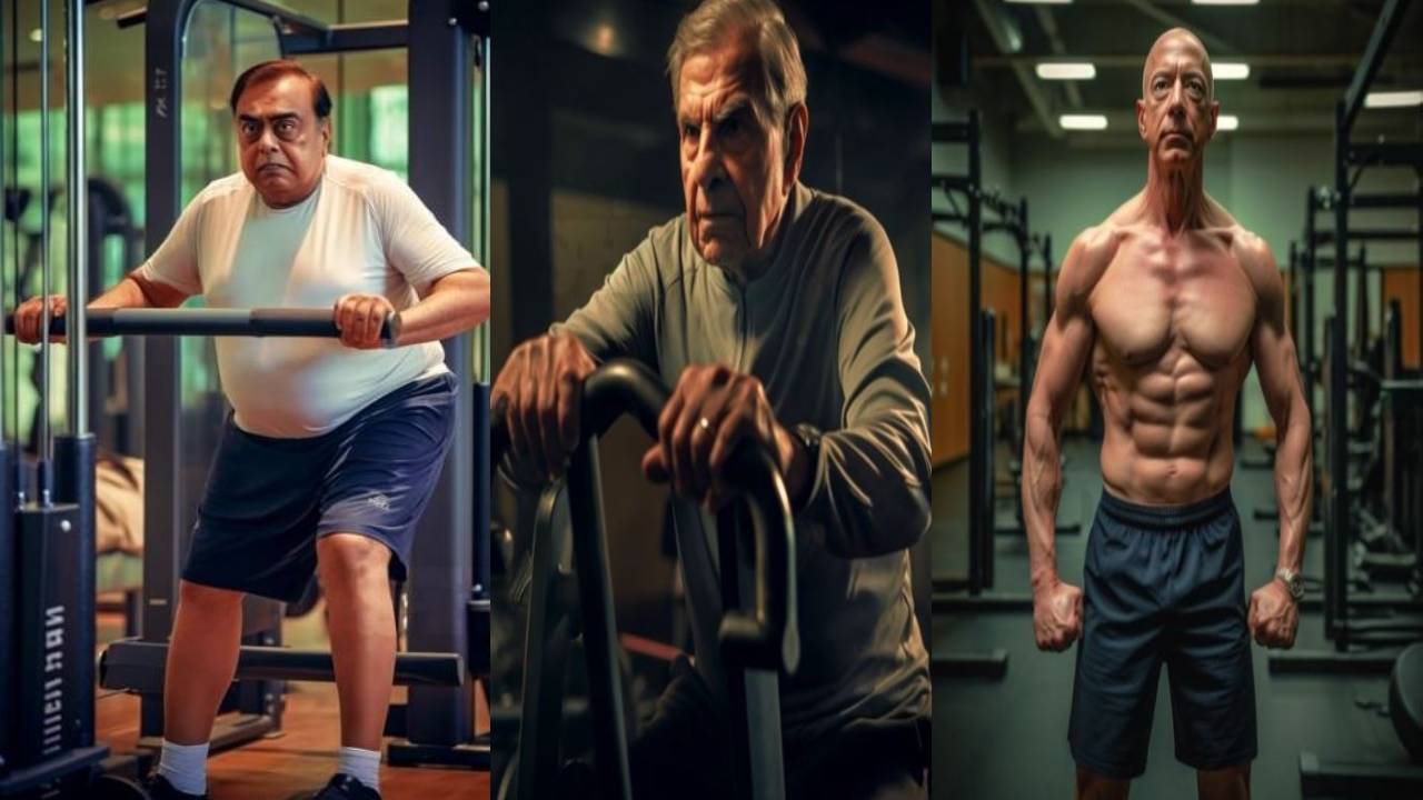 Mukesh Ambani – Elon Musk : బిలియనీర్స్‌తో జిమ్ చేయిస్తున్న AI .. పిక్స్ వైరల్