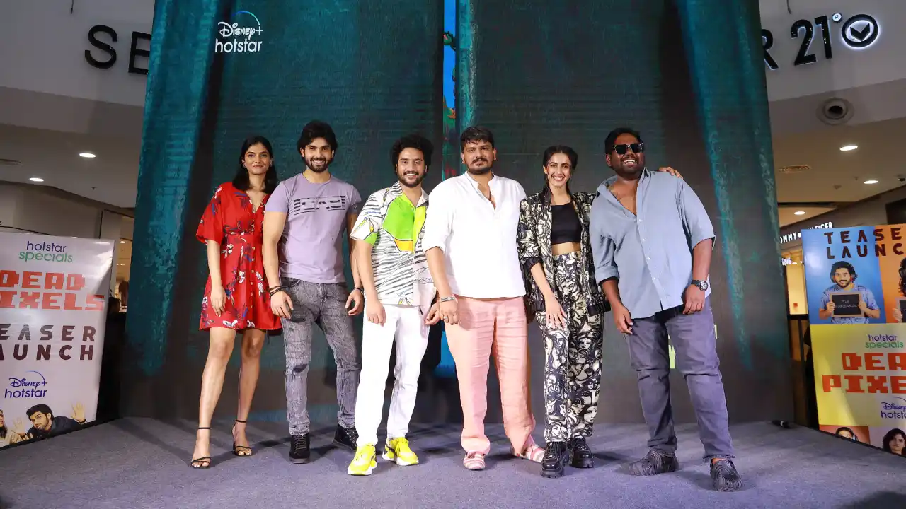 Niharika Konidela Dead Pixels teaser release event gallery