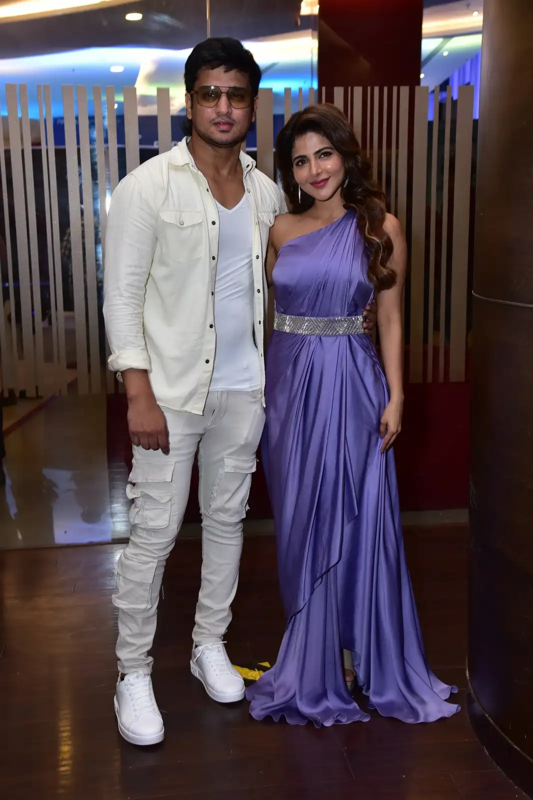 Nikhil Siddhartha Iswarya Menon photos at SPY Movie teaser event