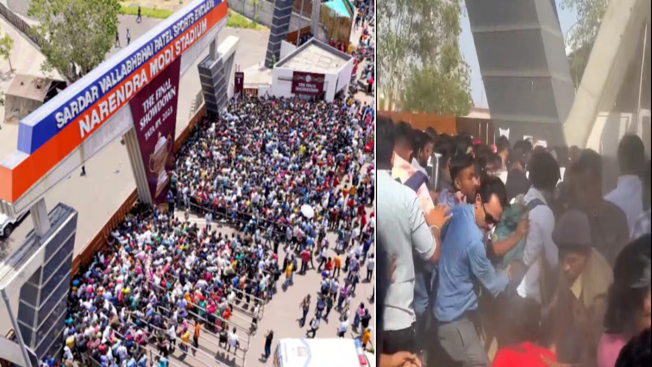 IPL2023: ఐపీఎల్ 2023 ఫైన‌ల్ మ్యాచ్‌.. టికెట్ల కోసం ఎగ‌బ‌డ్డ అభిమానులు..!