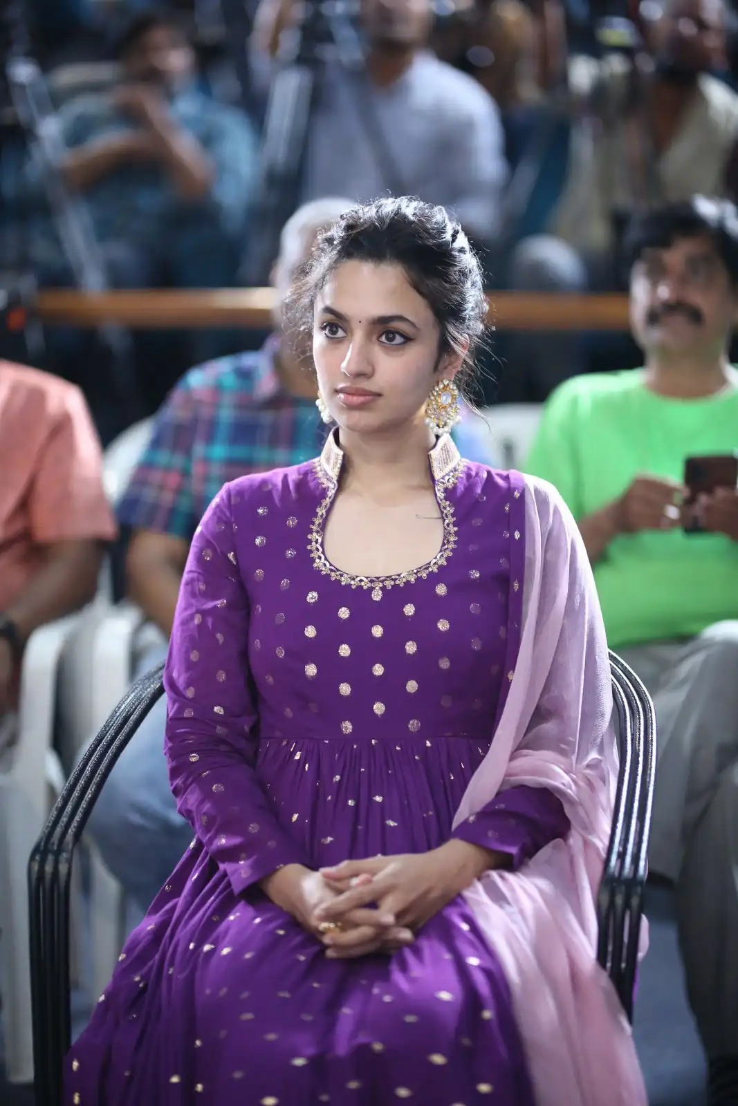 Santosh Soban Malavika Nair Photos at Anni Manchi Sakunamule Song launch