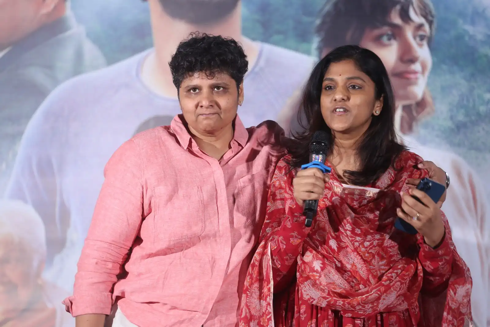 Santosh Soban Malavika Nair Photos at Anni Manchi Sakunamule success meet