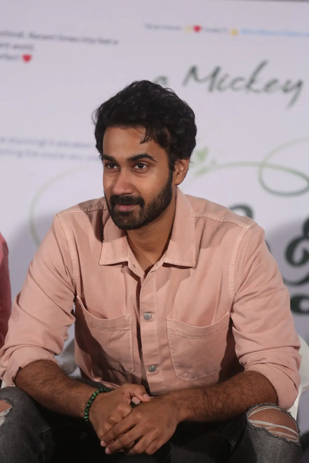 Santosh Soban Malavika Nair Photos at Anni Manchi Sakunamule success meet