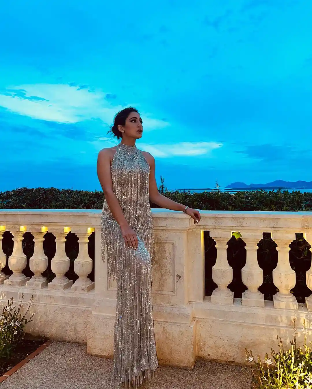 Sara Ali Khan sea sight photoshoot at 75th Cannes Film Festival