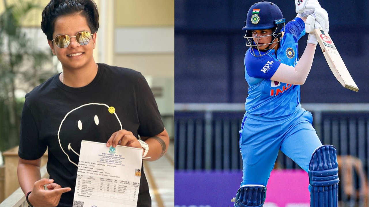 Shafali Verma: ఇంట‌ర్ పాసైన టీమ్ఇండియా ఓపెన‌ర్‌.. బ్యాటింగ్‌లోనే కాదు చ‌దువులోనూ టాప్‌