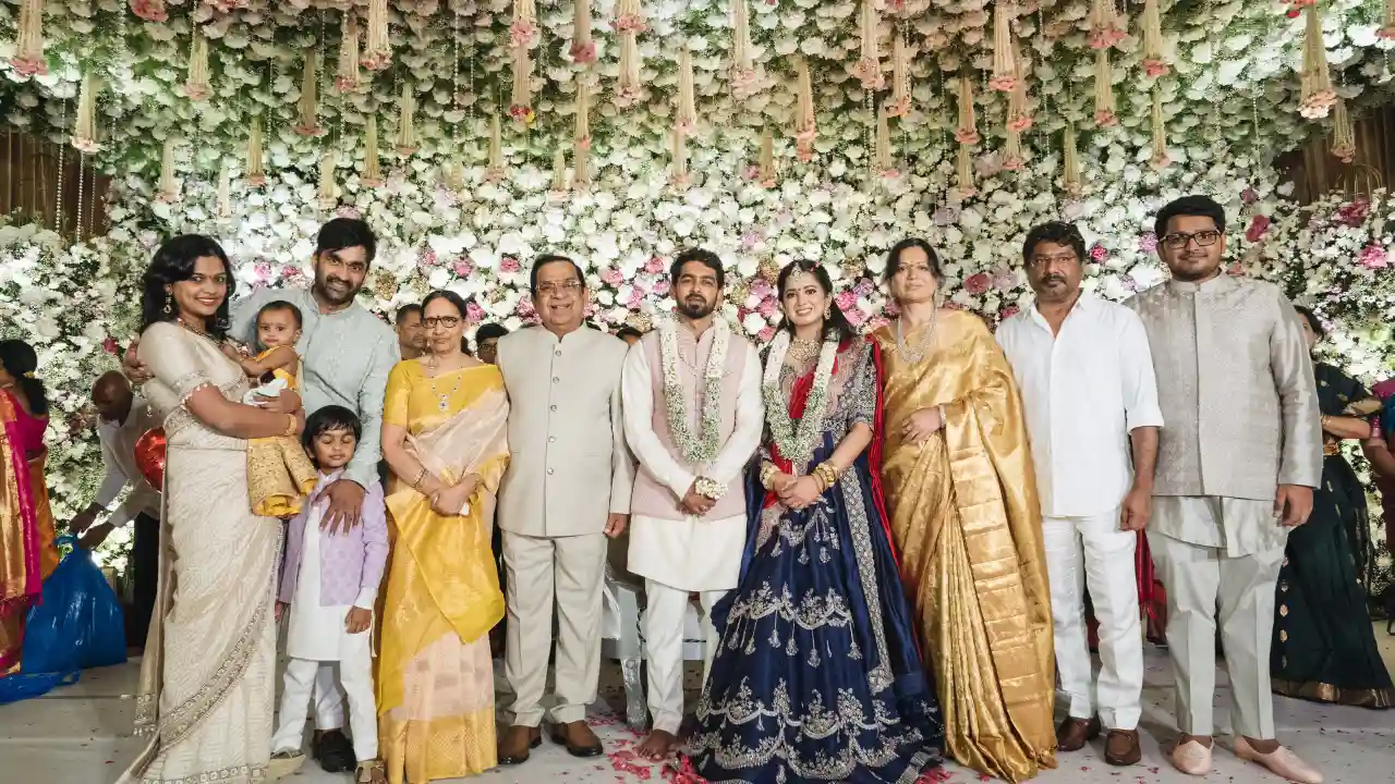 Brahmanandam second son Siddharth engagement with Doctor Aishwarya