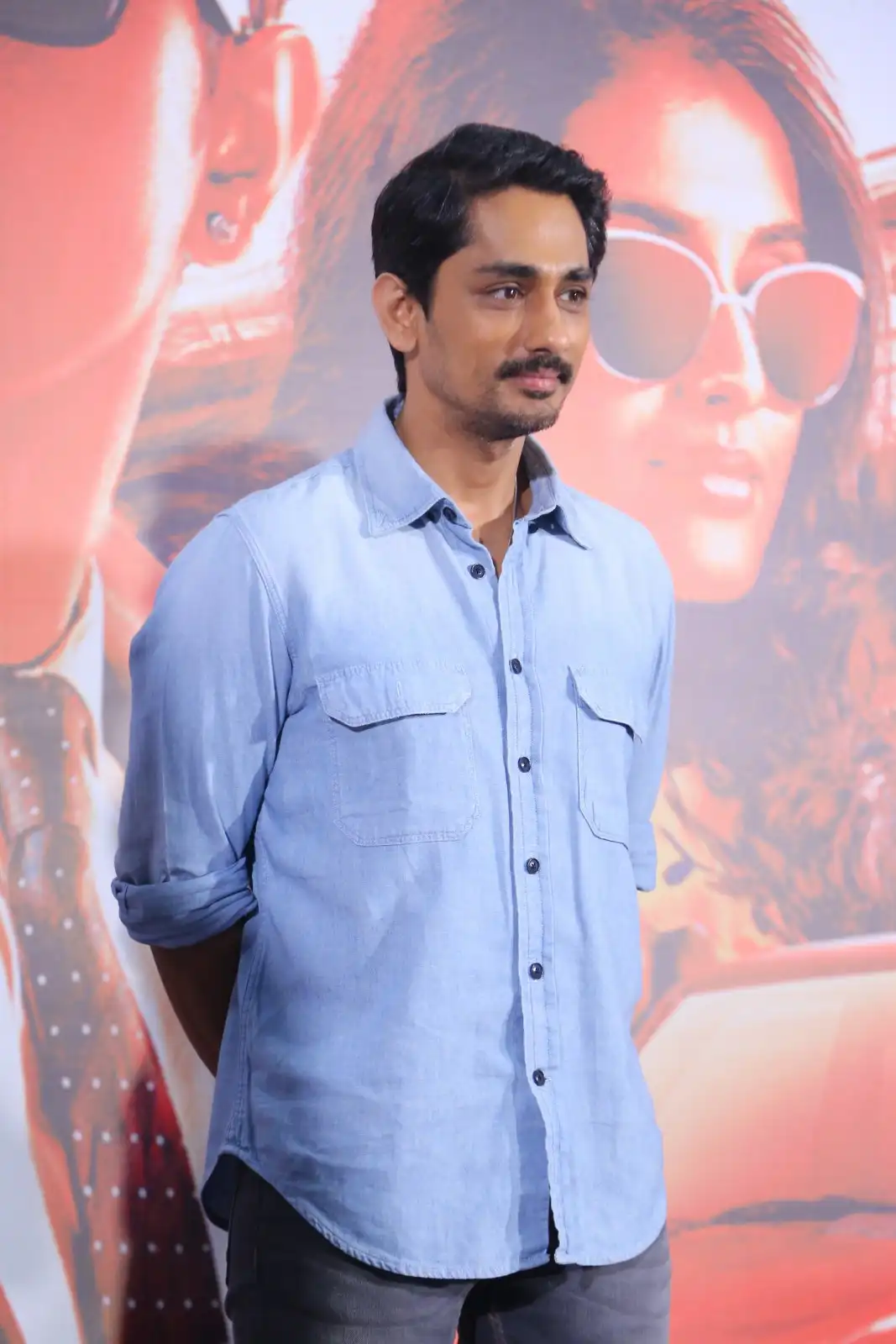 Siddharth Stylish Looks in Takkar Movie Promotions