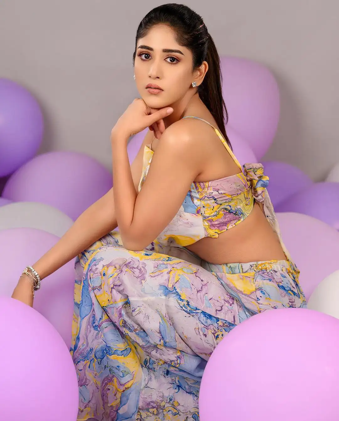 Tollywood Actress Chandini Chowdary cute photoshoot