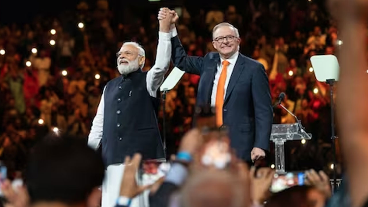 Australia Event: క్రికెట్ కలిపింది ఇద్దరినీ.. ఆస్ట్రేలియాలో జరిగిన కార్యక్రమంలో ప్రధాని మోదీ