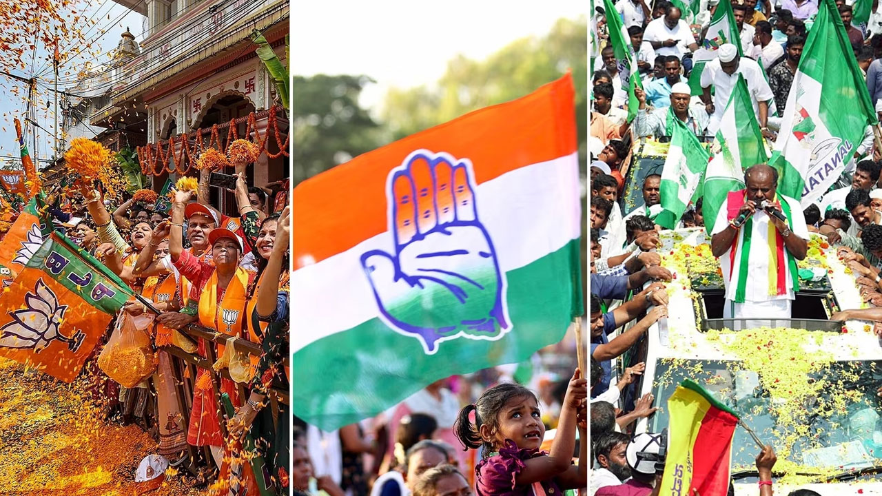 Karnataka Polls: కర్ణాటక ఎన్నికల్లో ముందున్న గ్రామీణం.. అతి ఎక్కువ ఓట్ శాతం, అతి తక్కువ ఓట్ శాతం వచ్చిన నియోజకవర్గాలు ఏవో తెలుసా?