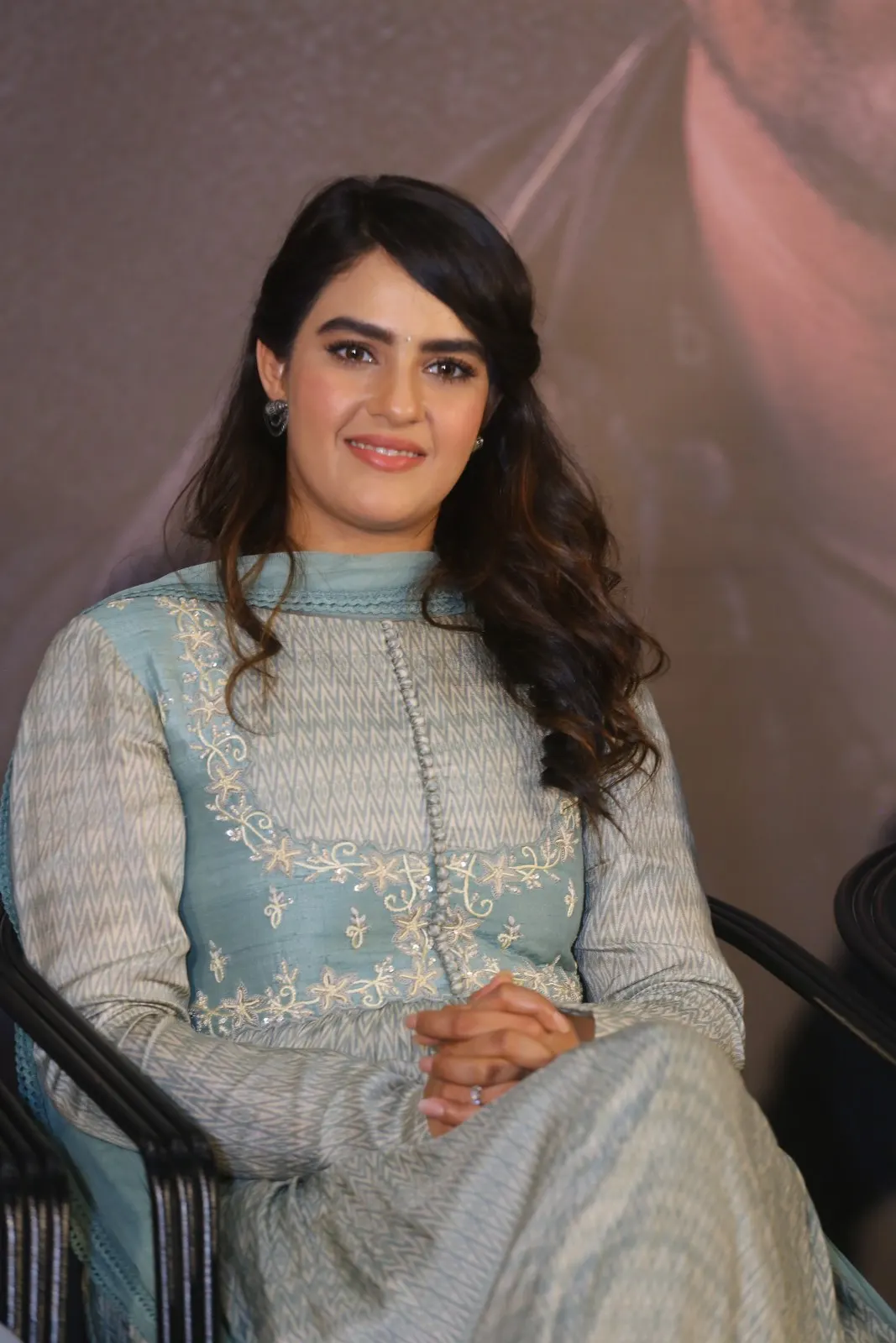 Vijay Antony Kavya Thapar photos in Bichagadu 2 press meet