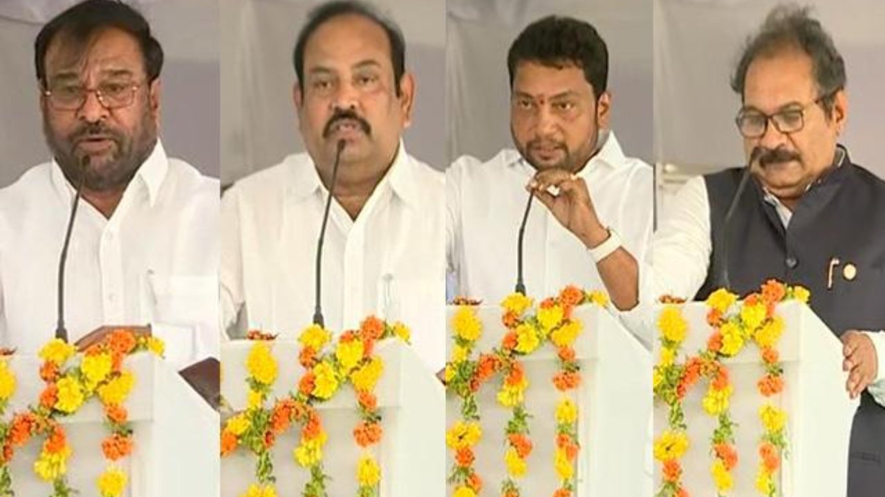 YSRCP MLCs: ప్రమాణ స్వీకారం చేసిన వైఎస్ఆర్‌సీపీ ఎమ్మెల్సీలు