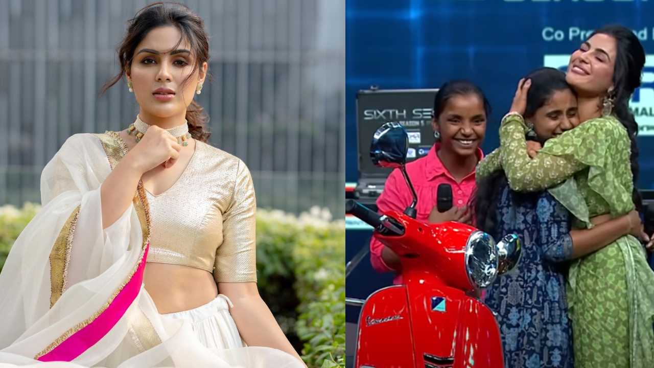 Samyuktha Menon : సంయుక్త ఎమోషనల్.. సింగిల్ పేరెంట్ స్టూడెంట్స్ కి భారీ గిఫ్ట్స్ ఇచ్చిన సంయుక్త..