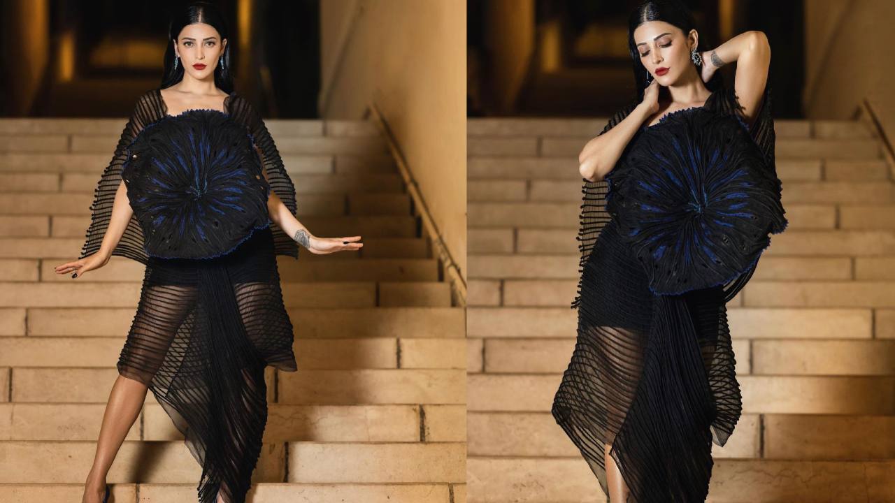 Shruti Haasan : కాన్స్ ఫిలిం ఫెస్టివల్‌లో శ్రుతి హాసన్.. బ్లాక్ డ్రెస్ లో భలే ఉందిగా..