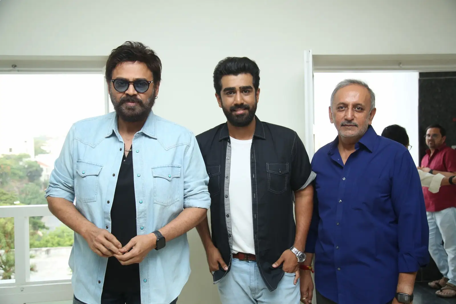 victory venkatesh at Ahimsa press meet photos