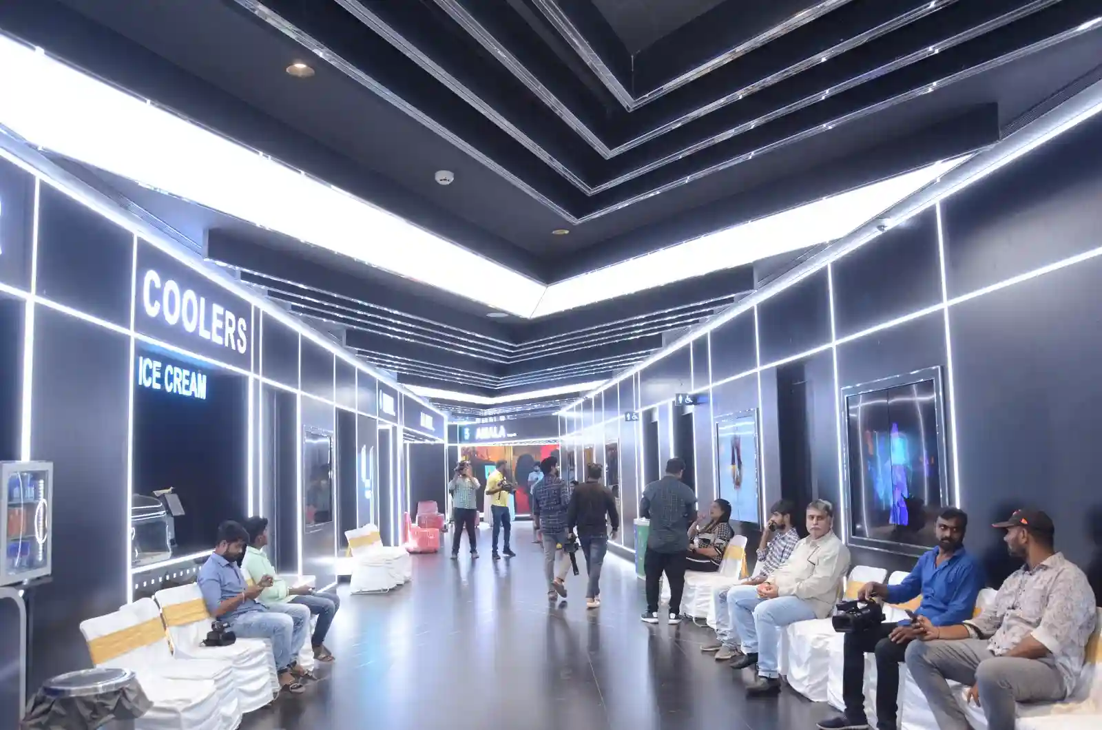 AAA Cinemas Multiplex Theater in house Visuals