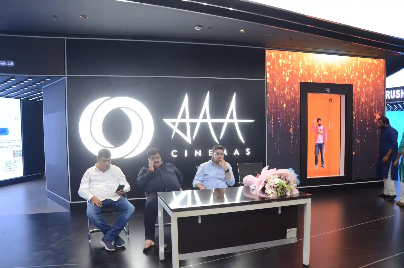 AAA Cinemas Multiplex Theater in house Visuals