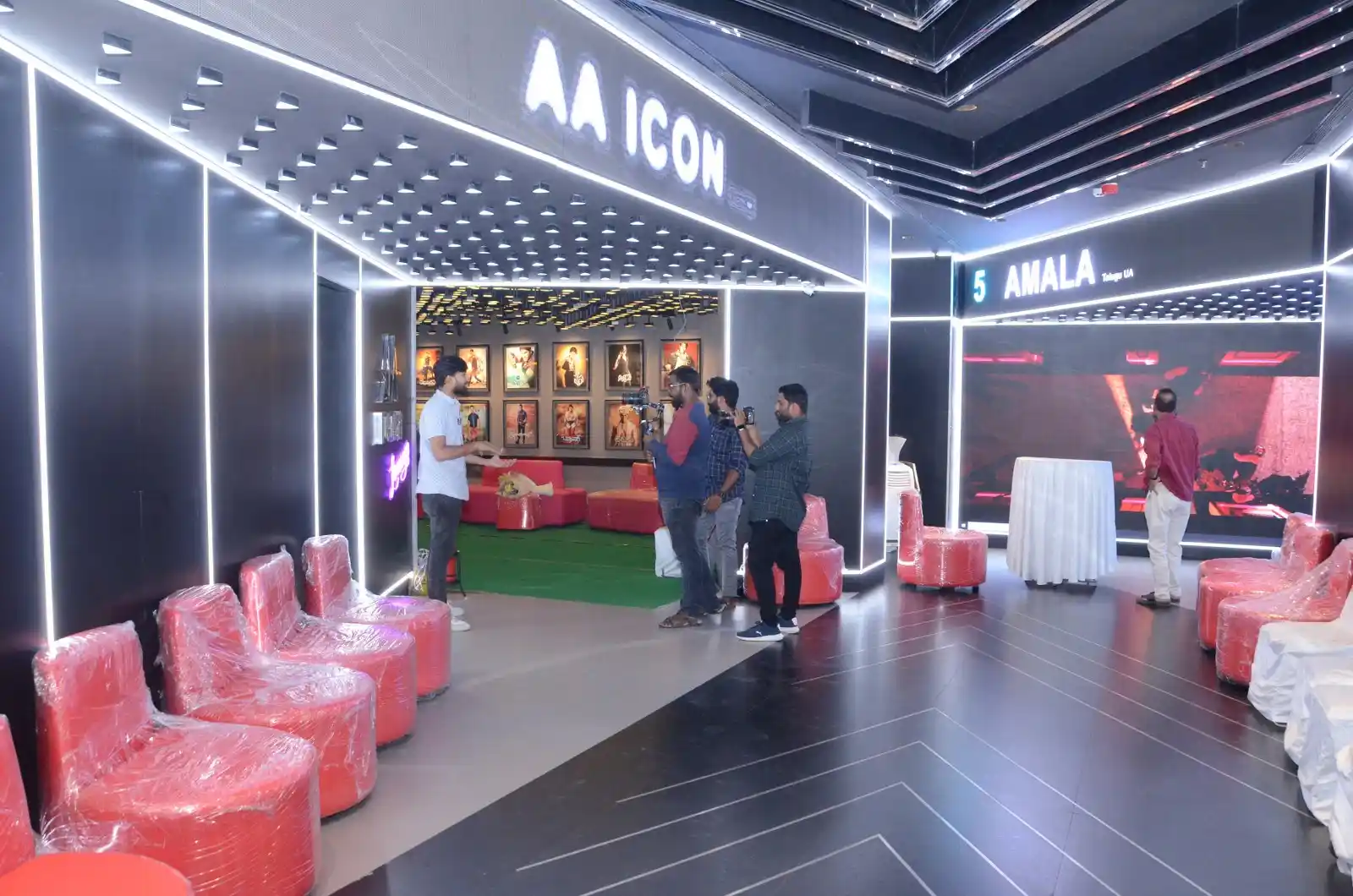 AAA Cinemas Multiplex Theater in house Visuals