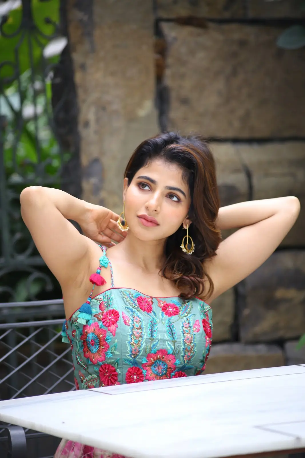 Actress Iswarya Menon photos Spy movie Promotions
